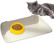 Dog Food Mat - Pet Feeding Mats | Pet Kitten Feedings Placemat, Cat Feeding Mats | Non-Slip Dog Feed Mat, Splash Proof Feed Placemat for Dogs and Cats Multi-Pets placemat for Households Use