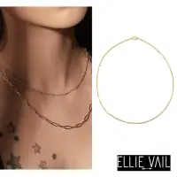 在飛比找momo購物網優惠-【ELLIE VAIL】邁阿密防水珠寶 金色豆豆項鍊 迷你多