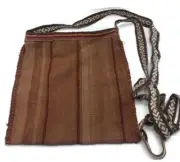 Ceremonial Chuspa Woven in Multicolored Wool from the Andean Mountains Cusco