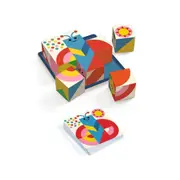 9pc Djeco Cubologic Wooden Cube Game w/ 30 challenges Kids/Children 6y+