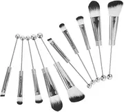 CANIGHT 2 Sets Makeup Brush for Women Eyeshadow Brush Handle Fine Dense Bristles Lightweight for Travel and Daily Use