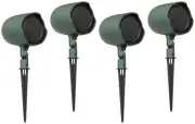 (4) JBL GSF3-GN 3" Landscape Ground Stake or Wall Mount 70v Commercial Speaker