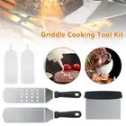 Grill Griddle Accessories Kit Professional BBQ Cooking Grilling Utensils SefNS