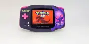 Gameboy Advance GBA Pokemon Gengar themed Backlight IPS V2