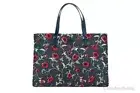 Tory Burch (139366) Medium Nylon Retro Batik Print Shoulder Tote Handbag Purse