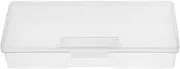 Generic Brush Storage Nail Art Organizer Kit Transparent for Personal White