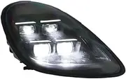 Compatible For Porsche Cayman 981 Headlights Assemblies 2013-2015 Modified LED Matrix Front Head Lights Cars Lamp Accessories(ORIGINAL XENON_R)