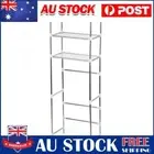 Bathroom & Laundry Room 3-Tier Storage Shelf Organizer 165x53cm