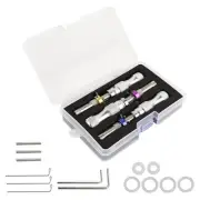 ◇Tubular Lock Pick Set For Beginners And Pro Locksmiths Stainless Steel Tool Kit