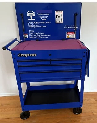CRAP ON Tool Box Changing Table COMPLETE Decal Sticker Set Newborn Glossy White