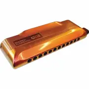 Hohner CX12 Jazz Red Gold Fade Chromatic Harmonica Key of C | Authorized Dealer