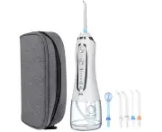 TODO Rechargeable Water Dental Jet Pick Flosser 5 Mode 110 PSI 2000mAh 3.7V Travel Oral Irrigator