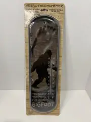 BIGFOOT Metal Thermometer Weather Resistant The Beast The Myth The Legend