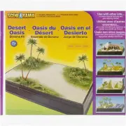 Sandscape Spectacle: Multicolor Desert Oasis Diorama Kit