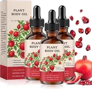 3 Pcs Pomegranate Seed Oil, Pure & Natural Pomegranate Seed Oils, Improves Skin Elasticity & Promotes Healthy Hair, Deep Hydrating Essential Oil for Anti-aging, Blemishes