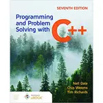 【現貨】PROGRAMMING AND PROBLEM SOLVING WITH C++ 7/E DALE 9781284157321<華通書坊/姆斯>