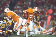 Jerry Eckwood of the Tampa Bay Buccaneers1980's NFL Photo 3