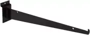 Pack of 10 Slatwall Knife Brackets 14" Shelf Black 30 lbs Weight Limit w Lip