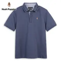 在飛比找Yahoo奇摩購物中心優惠-Hush Puppies POLO衫 男裝素色品牌英文刺繡涼