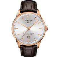 在飛比找momo購物網優惠-【TISSOT 天梭 官方授權】杜魯爾 80小時動力儲存機械