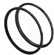 77mm Black Diffusion 1/8 Filter Black Mist Cinematic Effect Filter Multi-Layer Coating with Magnetic Adapter Ring for Video Vlog Portrait Photography