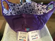 American Cancer Society collapsible thermal drink holder with CanOpener
