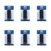6PK Malli Braided Flat Portable Sewing Elastic Band Tape/Cord 1cm x 5m Assorted