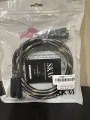 SKW Audiophiles RCA Cable 2RCA Male to 2RCA Male HiFi System Interconnect Cab...