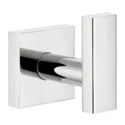Polished Chrome Bathroom Towel Hook, SUS 304 Stainless Steel Robe Coat Towel ...