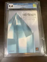 Final Fantasy V 5 Squaresoft Playstation PS1 Strategy Guide CGC 9.4