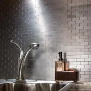Aspect Peel and Stick Backsplash Subway Matted Metal Tile (15 sq ft Kit)