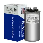25+3 MFD x 440 ROUND USA Run Capacitor MARS 14353