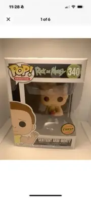 Funko Pop! Vinyl: Rick and Morty -Morty Sentient Arm (Chase) #340 w/protector