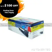 Brother Genuine TN348Y YELLOW High Yield Toner Cartridge DCP9055CDN HL4150CDN