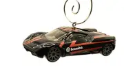 for Pagani Huayra Christmas Ornament 1:64 Black Red