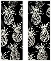 Hand Towels for Bathroom,Gym Towels for Working Out,Sports Towel,Black White Graffiti Pineapple,2-Pc