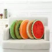 Sofa Pillow Funny Chair Cushions Round Pillow Seat Pads Fruit Seat Pads