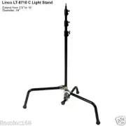 10' Linco Compact Portable Adjustable C Light Stand for Photo Lighting Studio