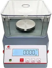 AMGPRSTE Lab Precision Milligram 500g x 1mg Analytical Balance | High Accuracy Digital Scientific Scale | 0.001 Gram Scale Weighs Scale Centigram Scale Calibrated Scales With RS232 Port and Windshield