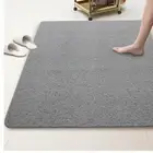 58x32 Extra Large Non-Slip Shower Mat - Quick Drying PVC Bath Essential