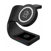 C50 3 In 1 15W Magnetic Suction Wireless Charger for Iphone Watch Headphones