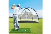 Everfit 3.5m Golf Practice Net with Driving Mat Training Aid Target Hitting
