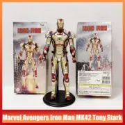 Empire Toys Marvel Avengers Iron Man MK42 Tony Stark Action Figure Model 310 mm