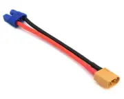Dynamite Battery Adaptor: XT60 Male to EC3 Female Battery [DYNC0141]