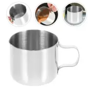 3Pcs Stainless Steel Frothing Cup Frothing Pitcher Kitchen Home Daily