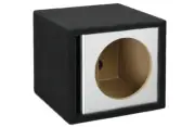 Subwoofer box Brushed Aluminum - 10" Single Vented Brushed Aluminum