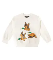 [Mini Rodini] Mini Rodini Ducks cotton jersey sweatshirt Y 6/7 white