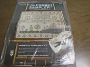 PARAGON NEEDLECRAFT ALPHABET SAMPLER INSPIRED BY 1805 WHITMAN SAMPLER COLLECTION