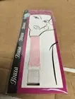 BRAZA SASSY STRAPS Pink Striped For Strapless/Multiway Bras - Brand New Sealed