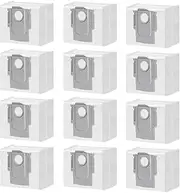 12x Dust Bags Replacement for Xiaomi Roborock Roborock S8+ / S8 Pro Ultra/ S7 MaxV Ultra / S7 Max Ultra/ S7 Pro Ultra/ Q5/ Q5+ / Q5 Pro/ Q7/ Q7+/ Q7 MAX+ / Vacuum Cleaner